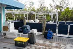 Ferry Boat With Baggage