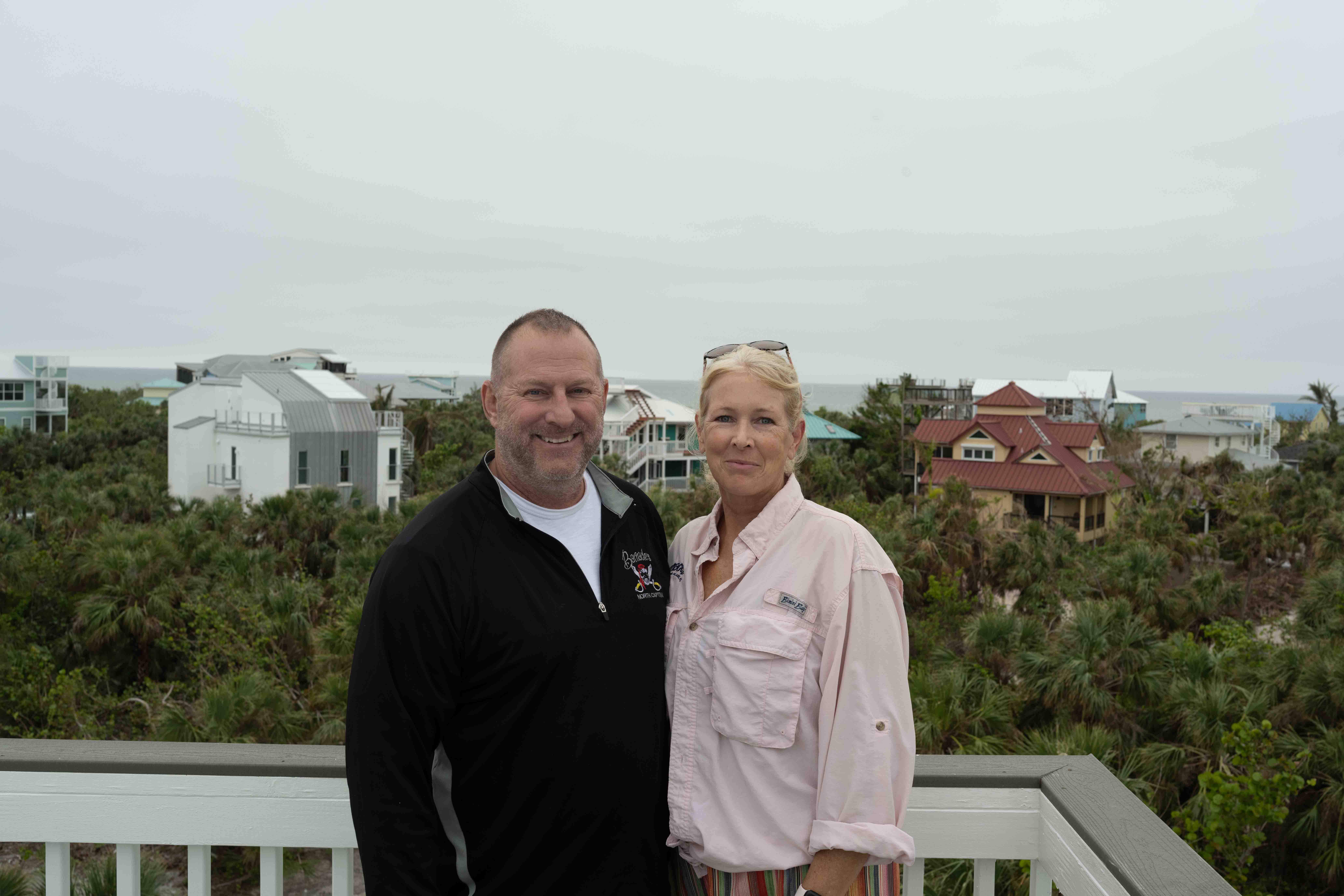 Homeowners jeff and Sandy la pierre.
