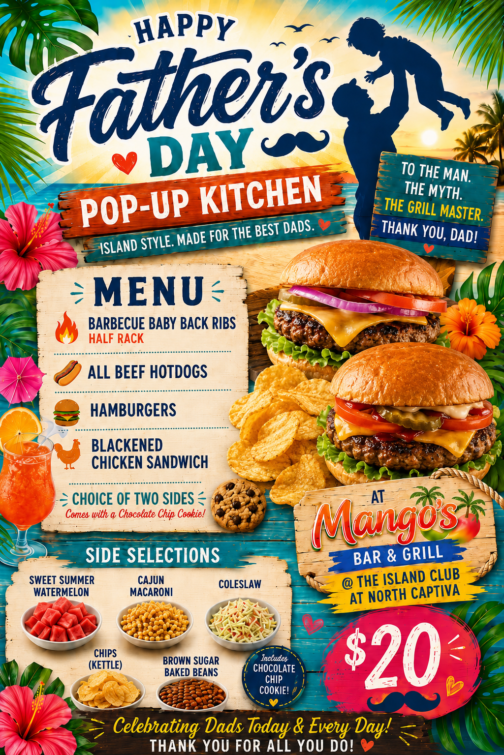 North Captiva seasonal events flyer